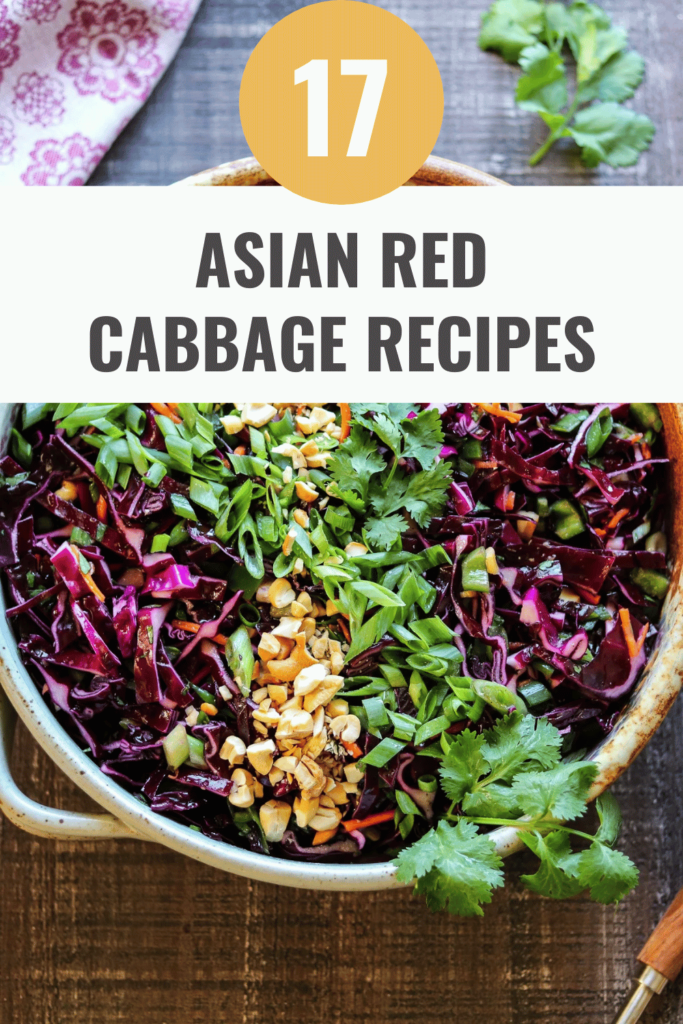 Asian Red Cabbage Slaw