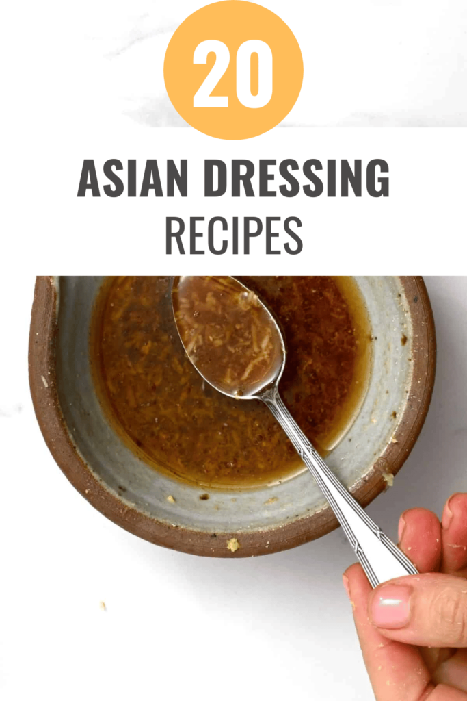 Asian Salad Dressing (Ginger Sesame Dressing)