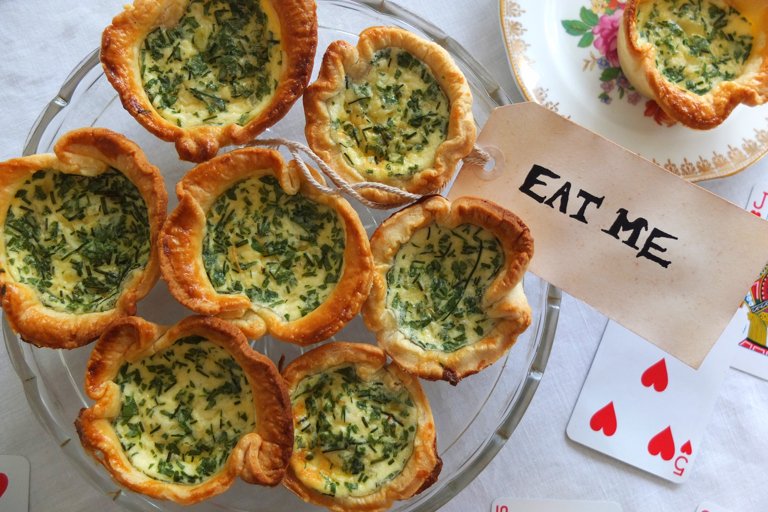 Cheese and Herb Mini Quiche