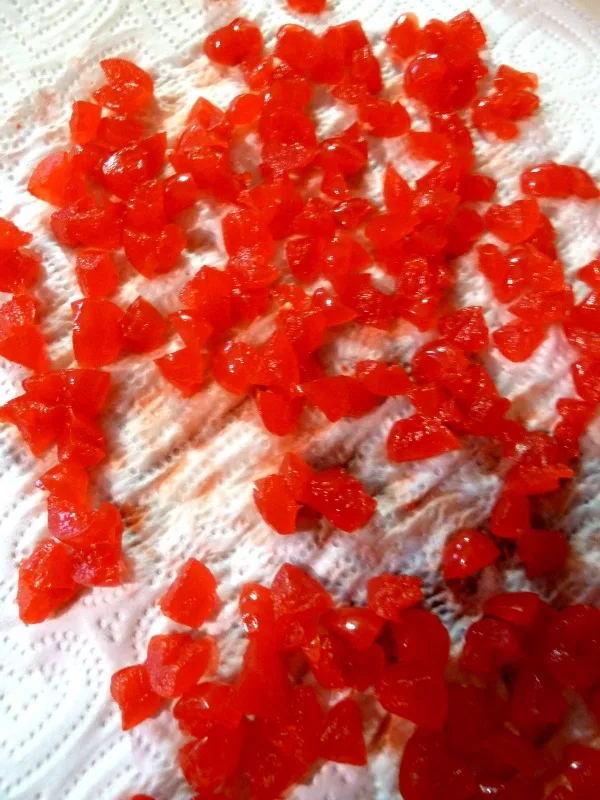 Chopped Maraschino Cherries