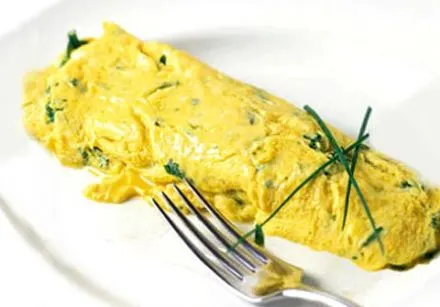 Country-Style Omelet with Taleggio Cheese