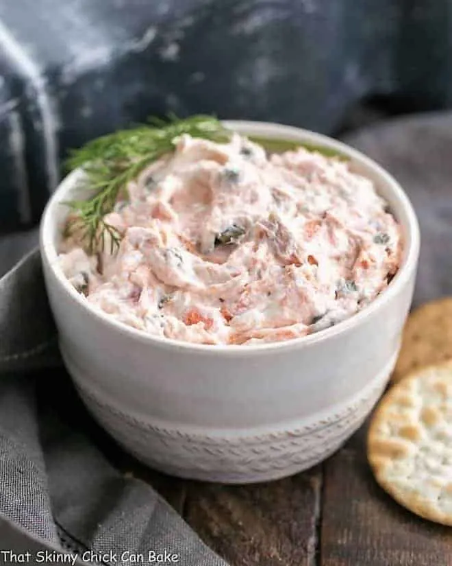 Easy Smoked Salmon Dip with Capers