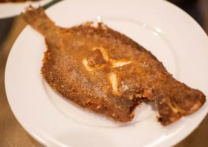 Japanese-Style Fried Flounder