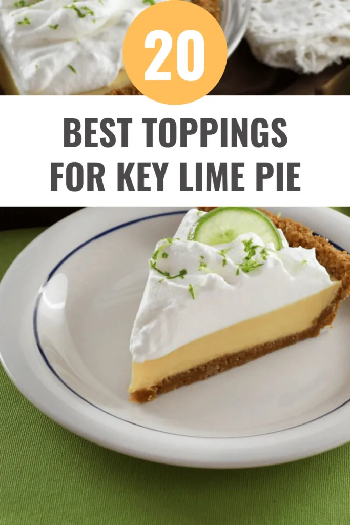 Key Lime Pie toppings