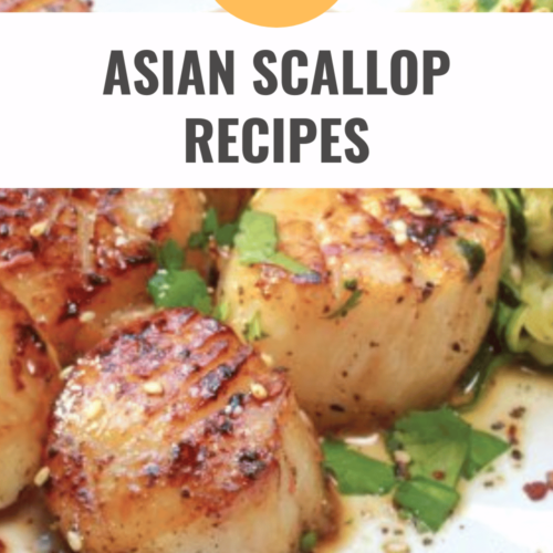 Pan-Seared Asian Scallops with Zucchini Noodles