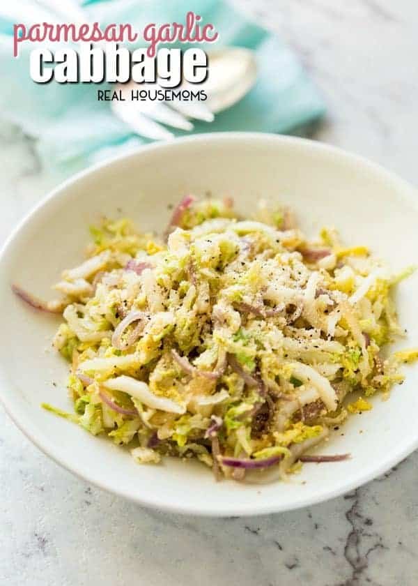 Parmesan Garlic Cabbage