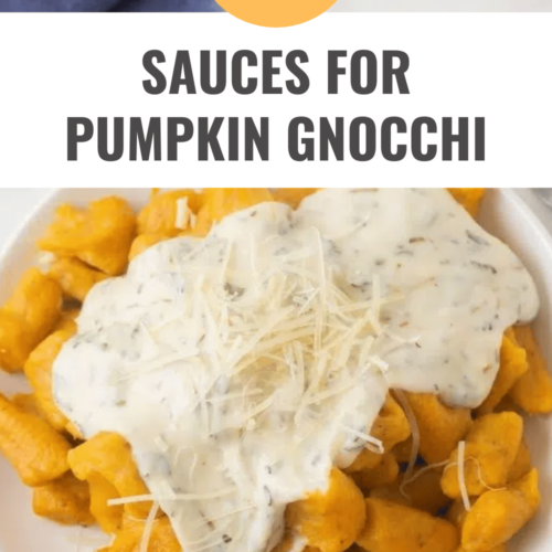 Pumpkin Gnocchi with Parmesan Cream Sauce