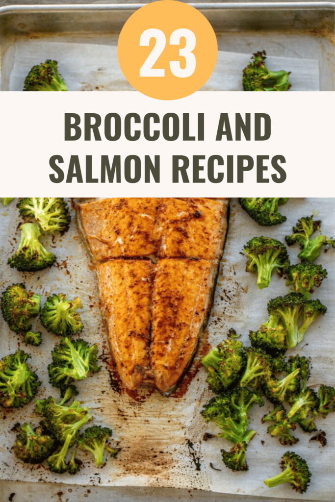 Salmon and Broccoli Sheet Pan