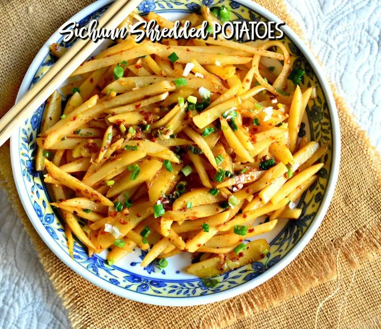 Sichuan Shredded Chinese Potatoes