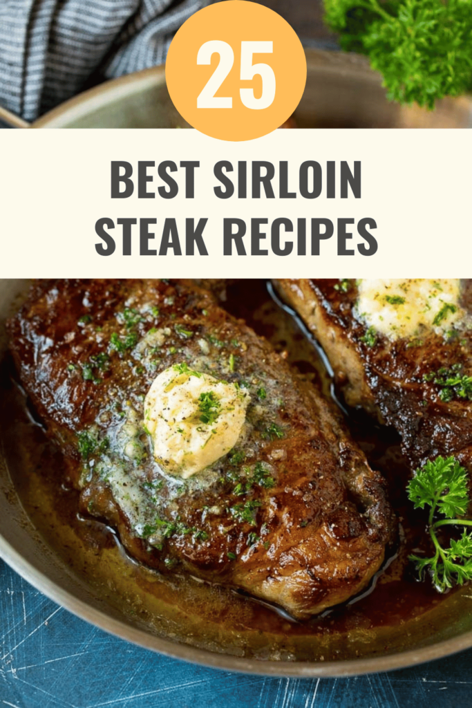 Sirloin Steak with Garlic Butter