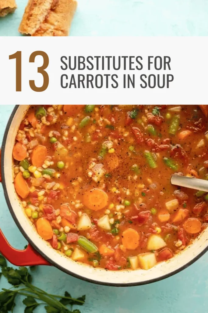 substitute for carrots in soup