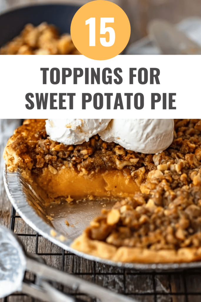 Sweet Potato Pie Toppings