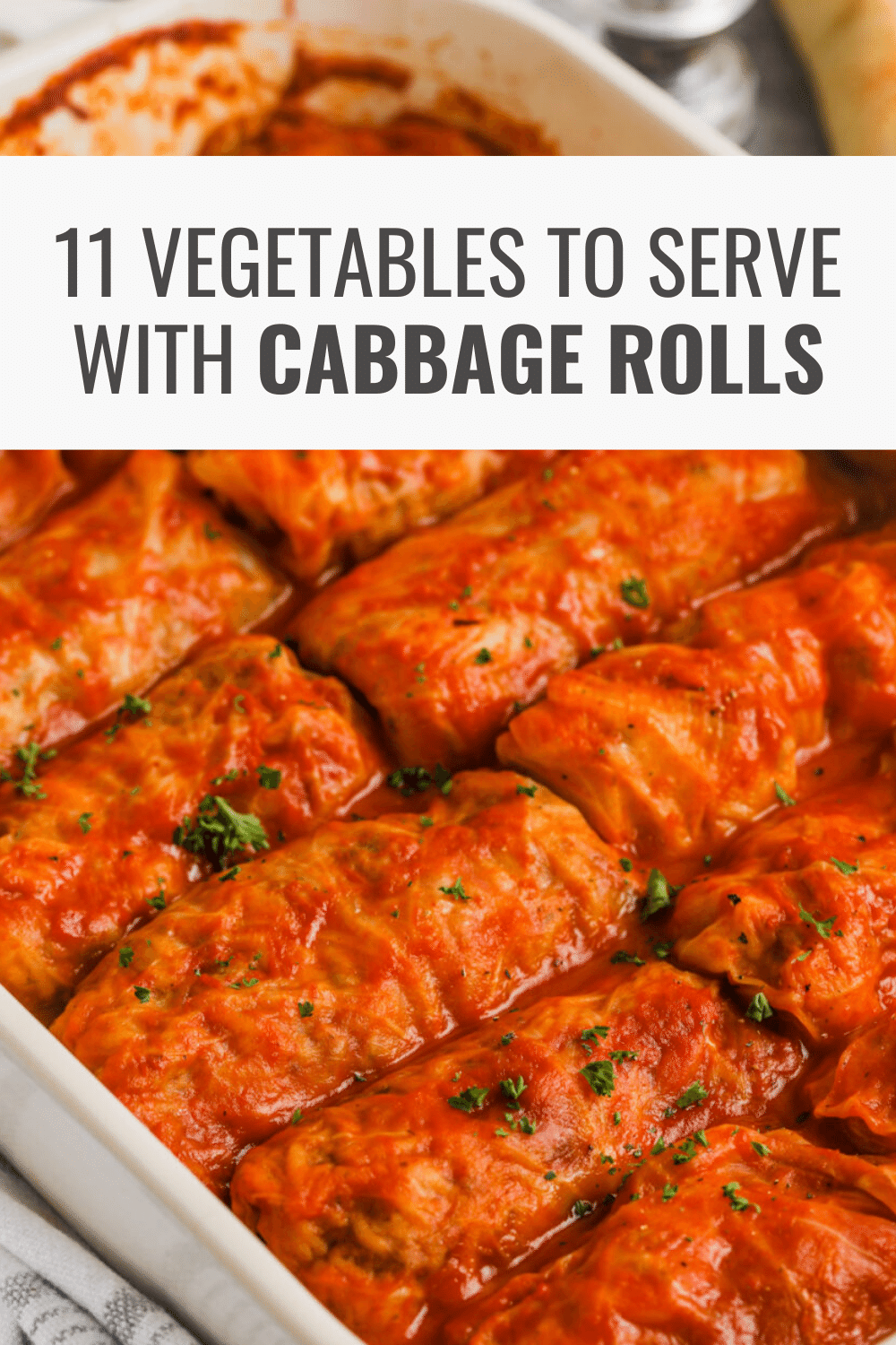 11 Best Vegetables to Serve with Cabbage Rolls (And How) Happy Muncher