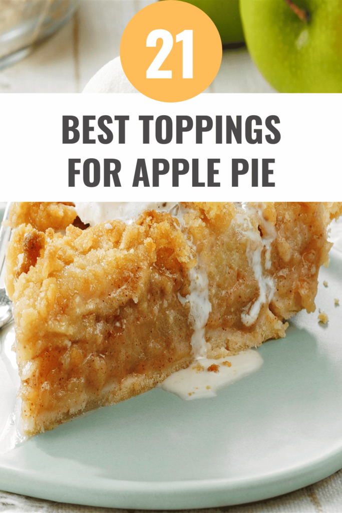 apple pie toppings