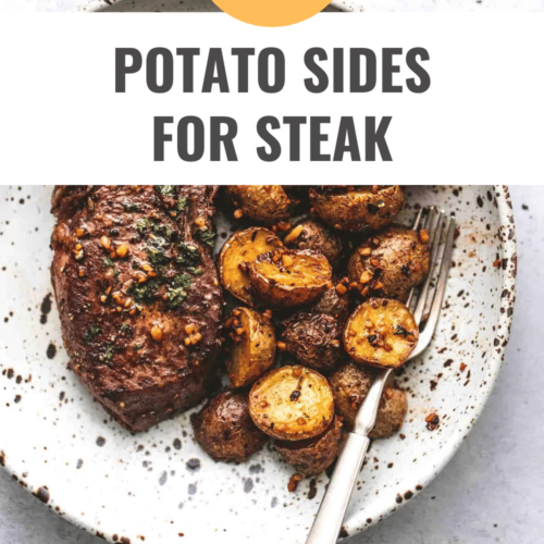 steak and potatoes