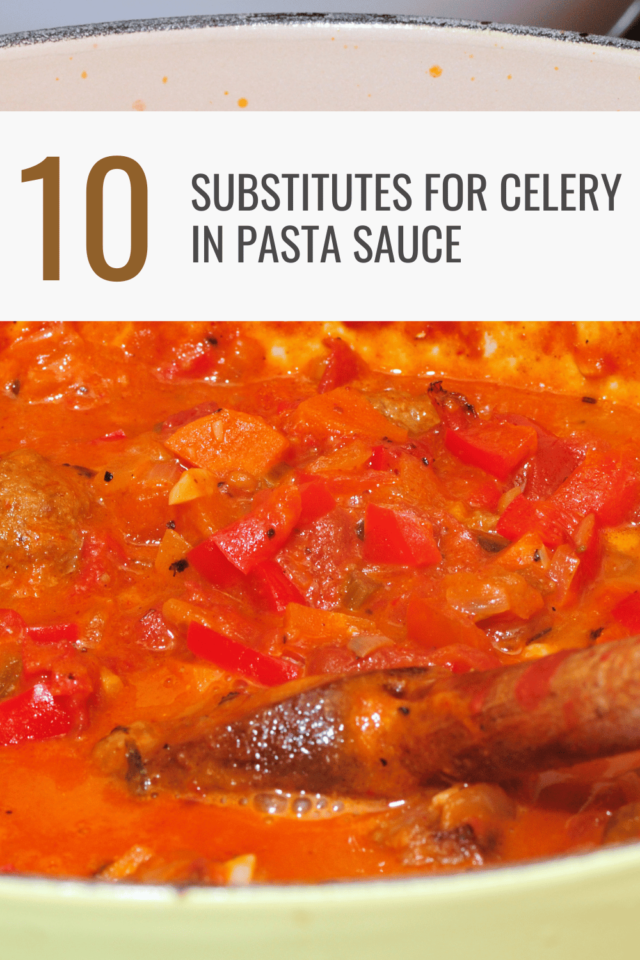 10 Best Substitutes for Celery in Pasta Sauce Happy Muncher