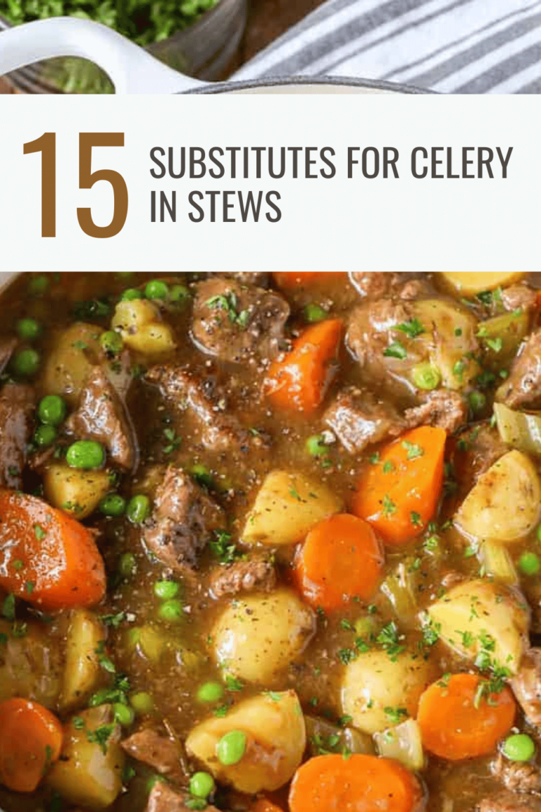 15 Best Substitutes for Celery in Stew Recipes Happy Muncher