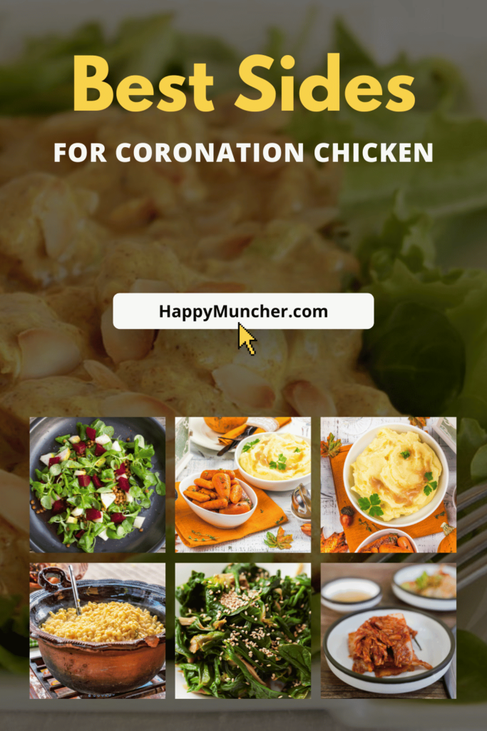 what to serve with coronation chicken