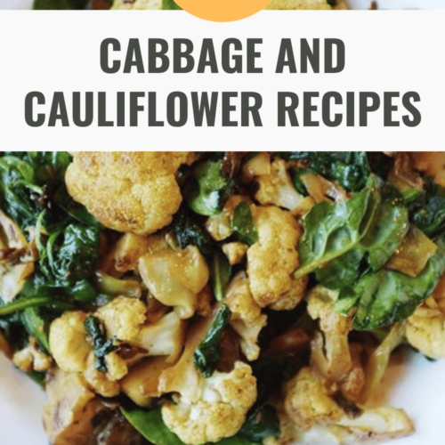 Charred Cauliflower And Cabbage