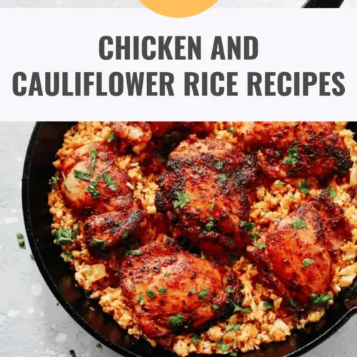 Spicy Chicken with Cauliflower Rice