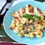 Tortellini with Creamy Sun-Dried Tomato Sauce