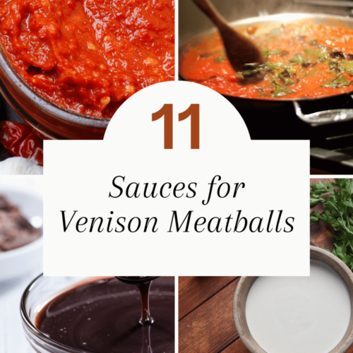 Sauce for Venison meatballs