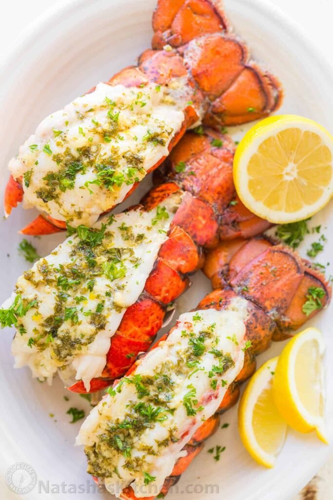 Lobster Tails Recipe with Garlic Lemon Butter Sauce