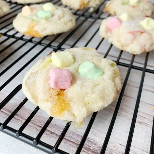 Rambutan Marshmallow Sugar Cookies