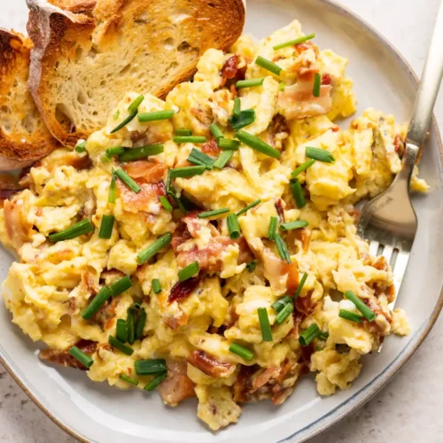 Scrambled Eggs With Bacon