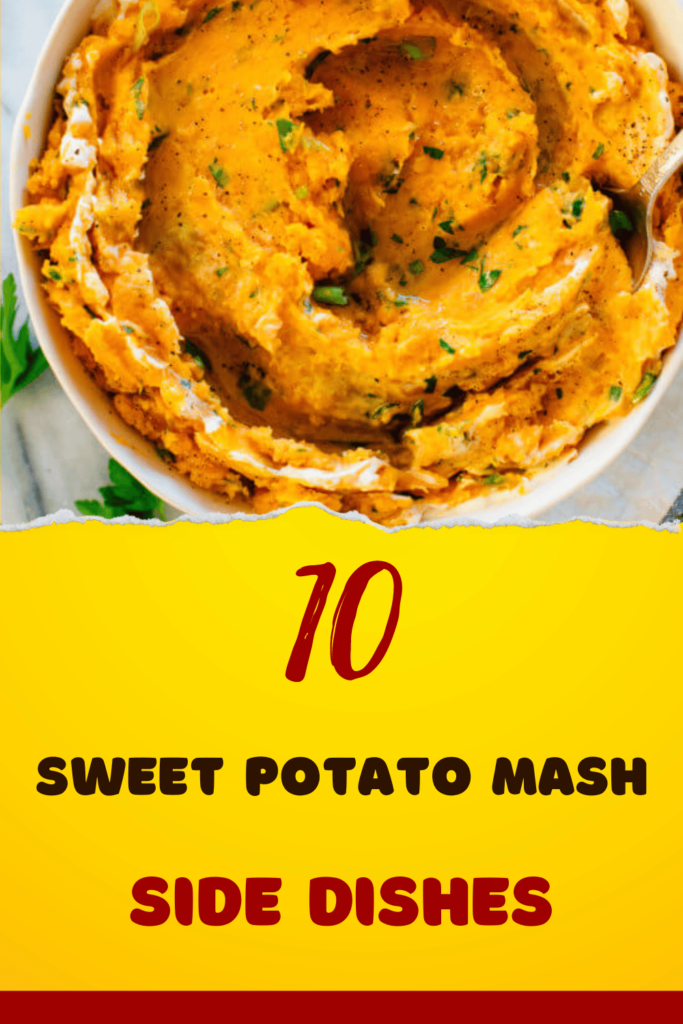 Sweet Potato Mash Sides