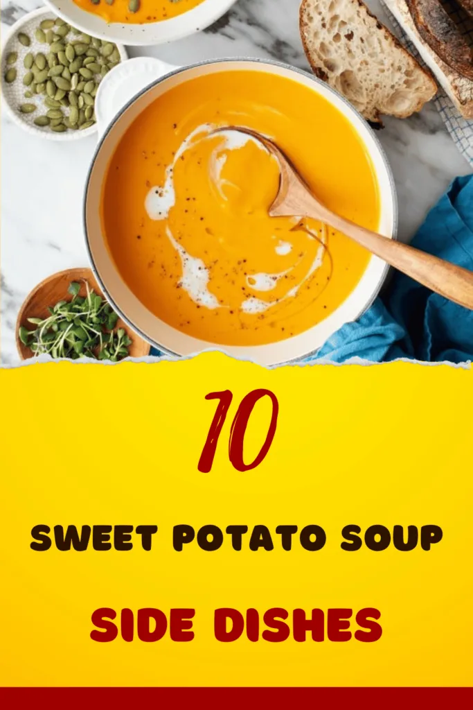 Sweet Potato Soup Sides