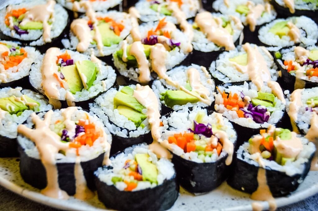 veggie Sushi rolls