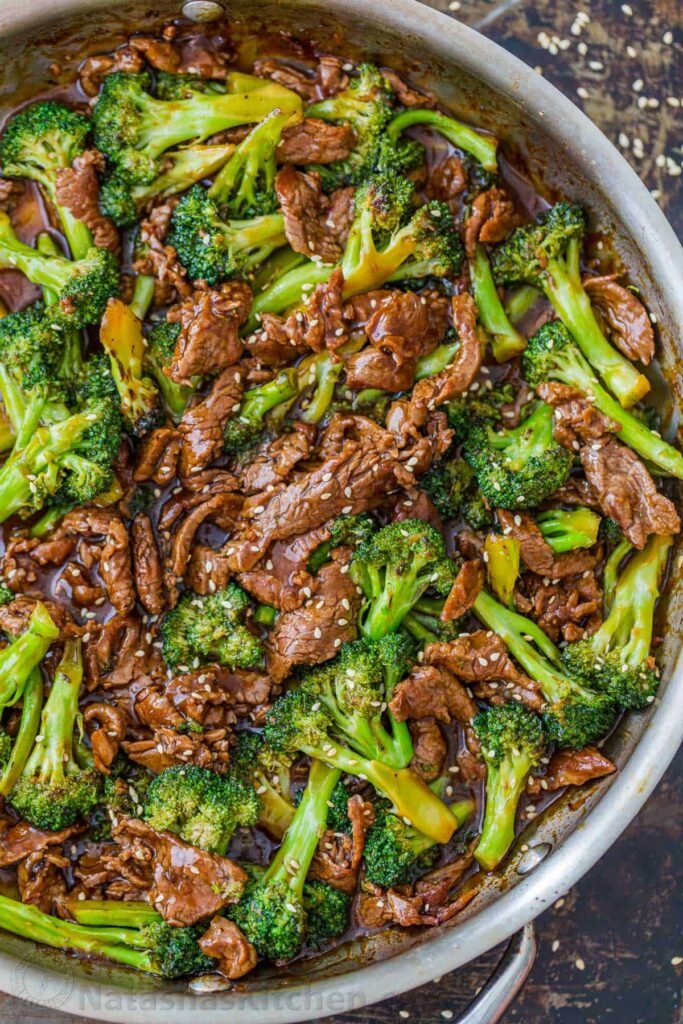 Beef and Broccoli with sauce