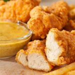 Chicken Fingers with a dipping sauce