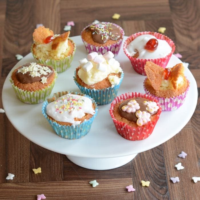 Fairy Cakes with toppings