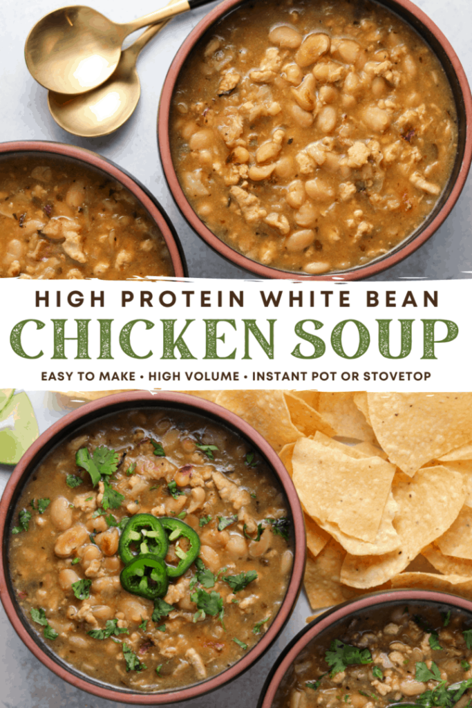 White Bean Ground Chicken Soup