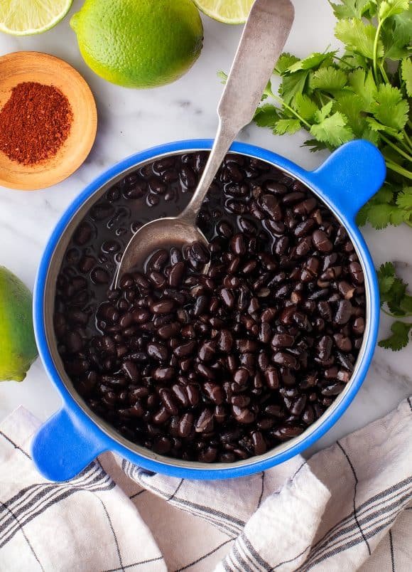 How to Microwave Black Beans