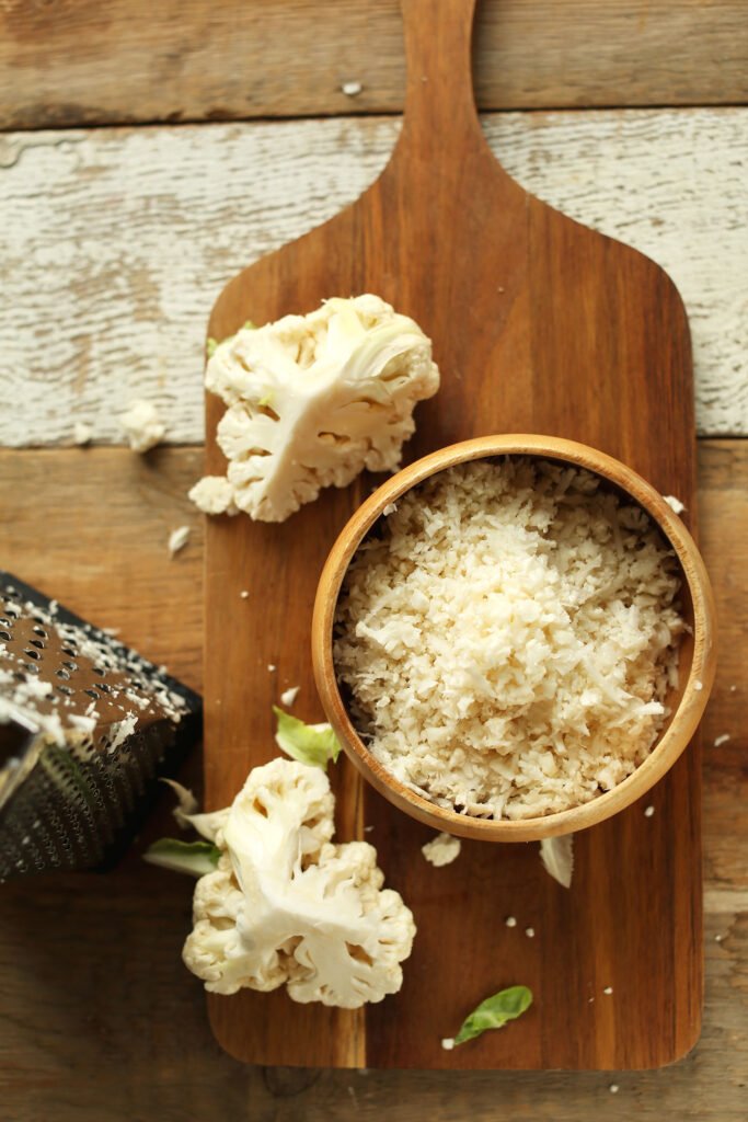 How to Microwave Cauliflower Rice