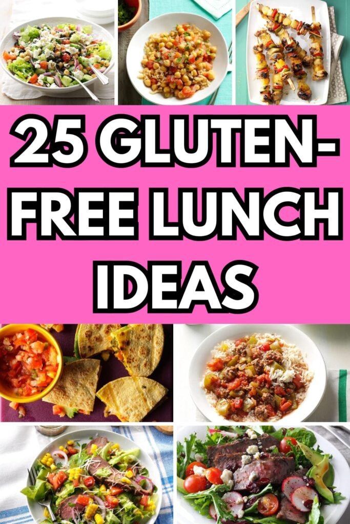 25 Delicious Gluten-Free Lunch Ideas for Healthy Eating