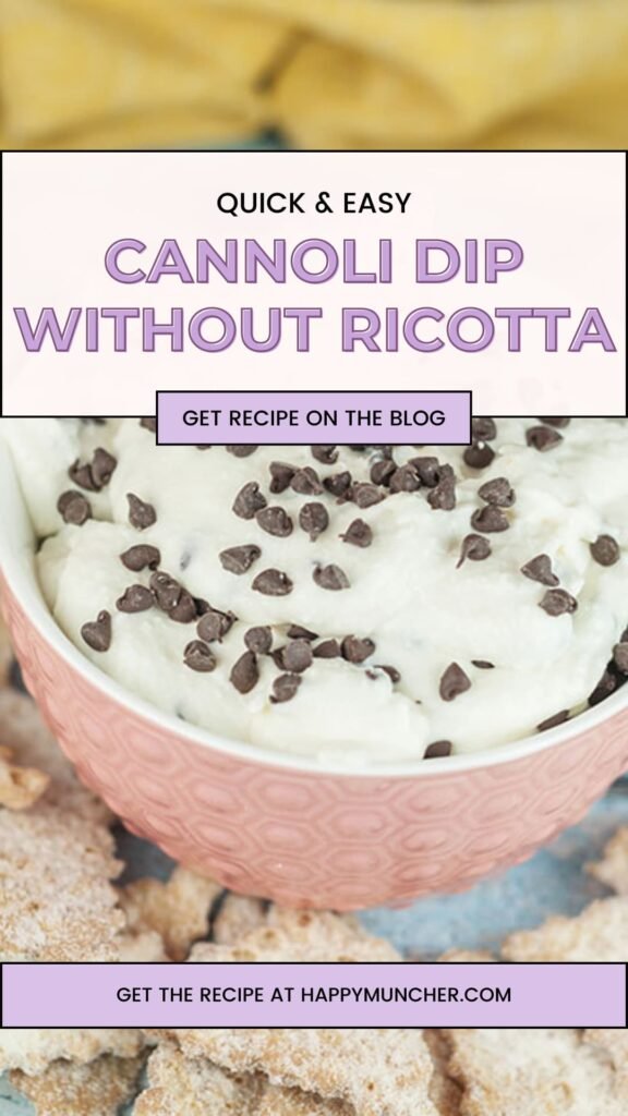 Cannoli Dip Without Ricotta Cheese