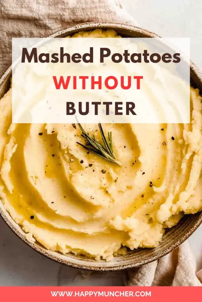butter-free mashed potatoes