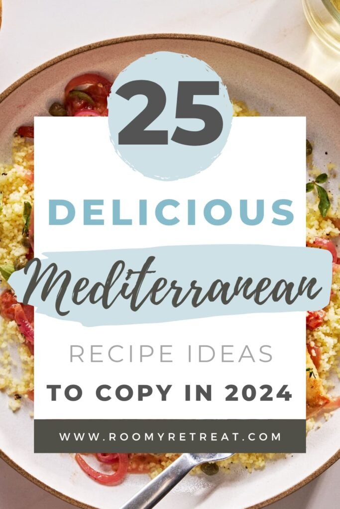 25 Mediterranean Diet Recipes: Flavorful Meals for a Healthier Lifestyle