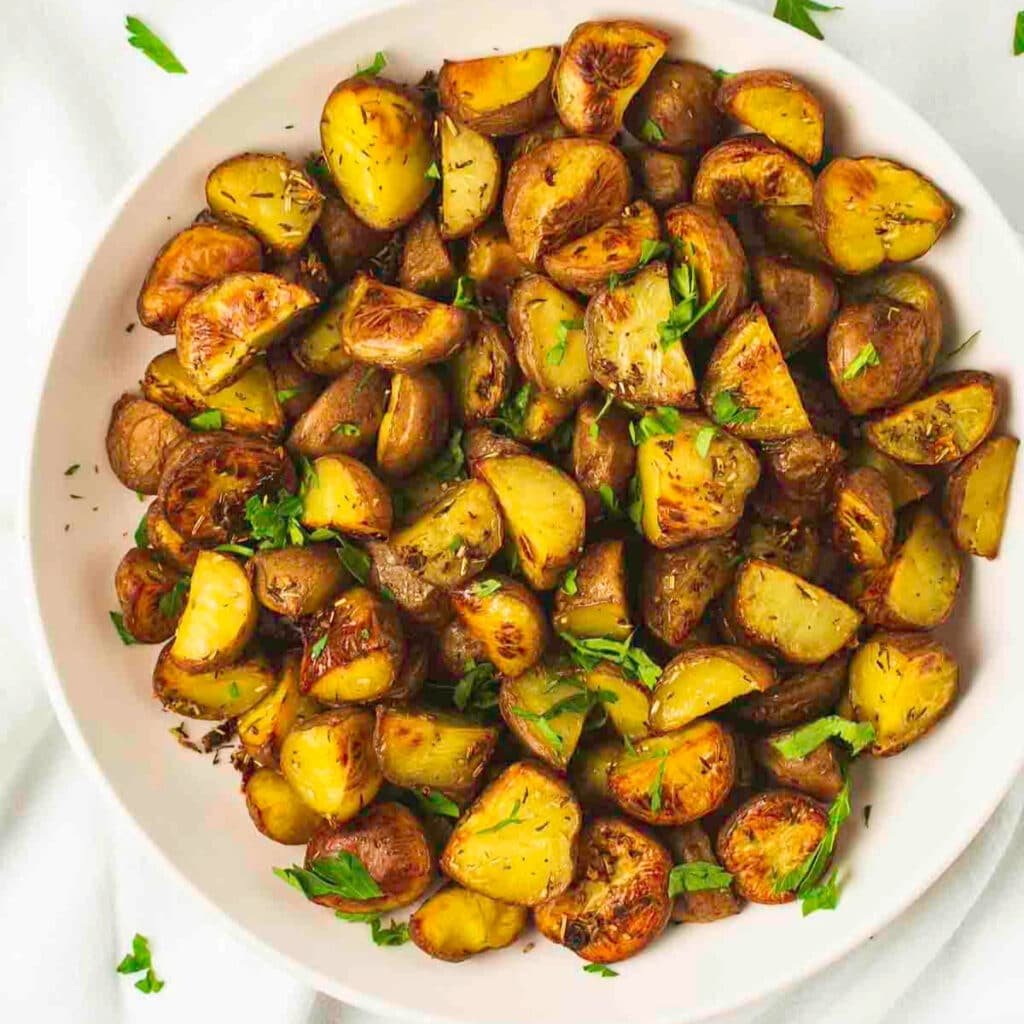 Garlic Herb Roasted Potatoes
