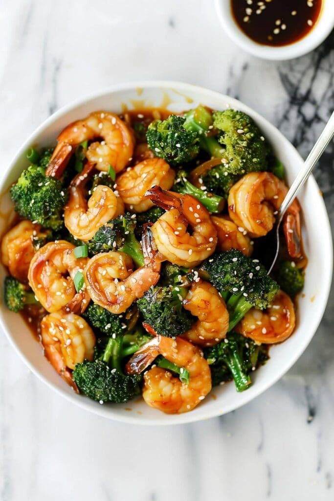 Shrimp and Broccoli Stir-Fry