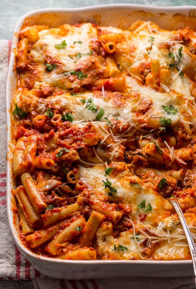 Loaded Baked Ziti Recipe