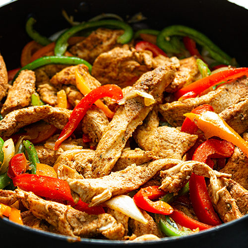 Classic Chicken Fajitas Recipe