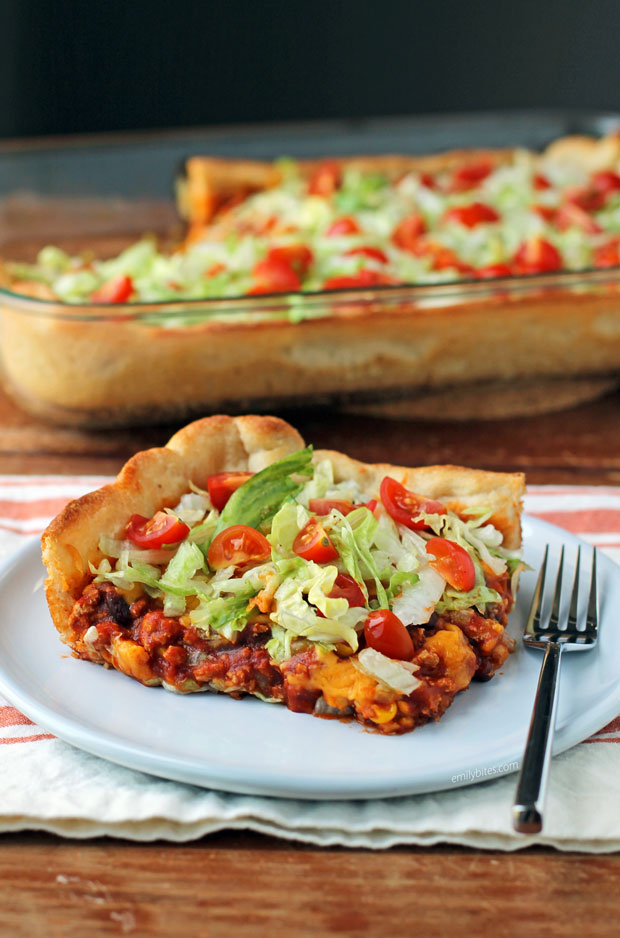 Deep Dish Taco Casserole Recipe