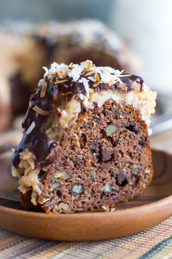 German Chocolate Cake Mix Bundt Cake