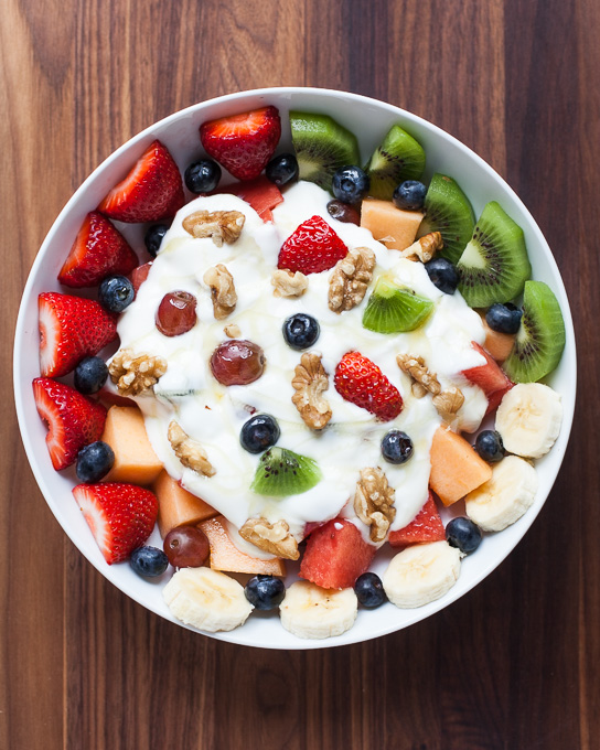 Basic Fruit and Yogurt Recipe
