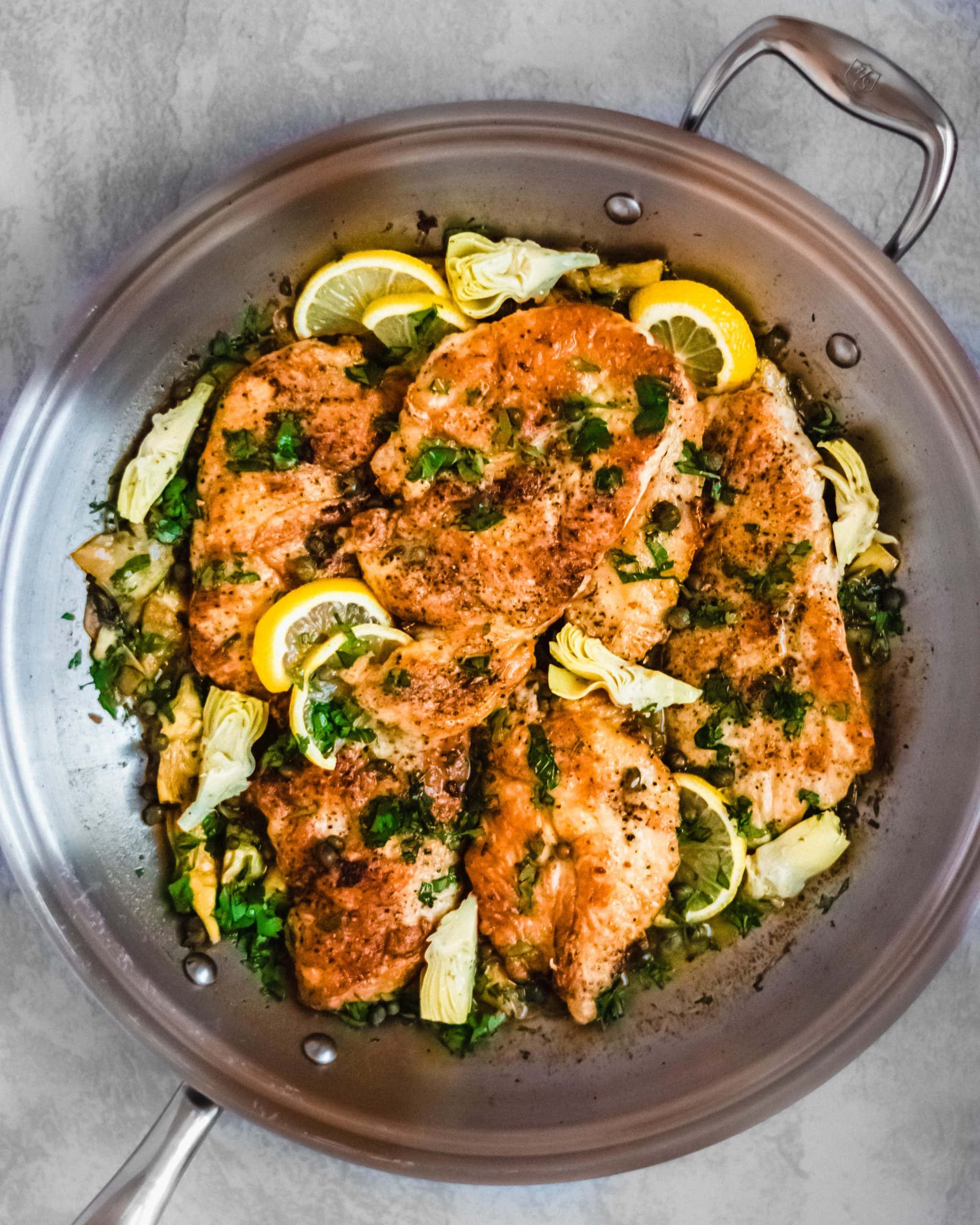 Lemon Artichoke Chicken